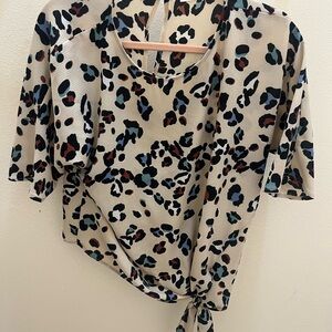 SMALL CHEETAH BLOUSE